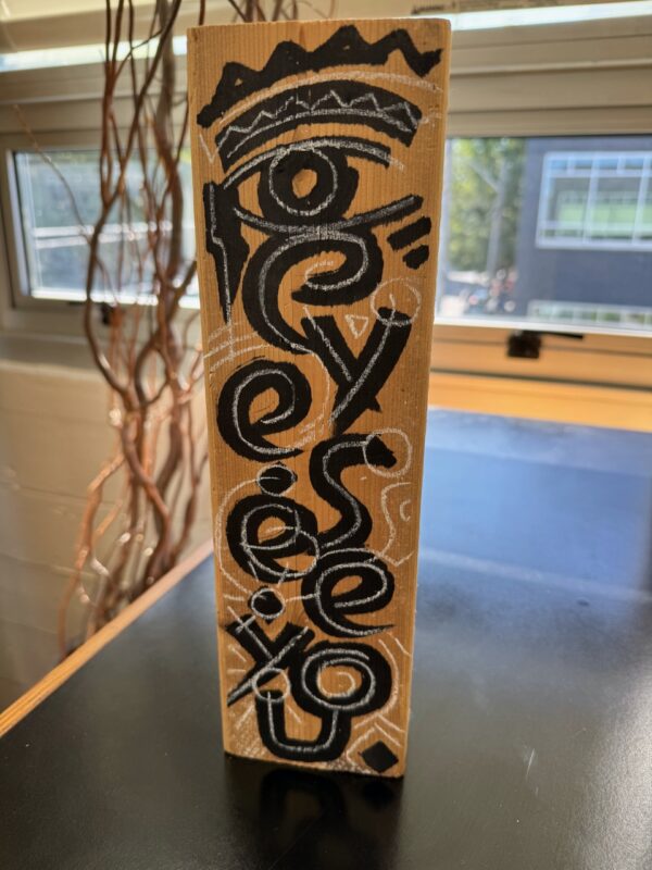 “EYE SEE YOU” — Hand-Lettered Art on Timber by Tim Girvin